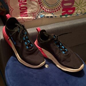 Nike Black and Pink Athletic Shoes